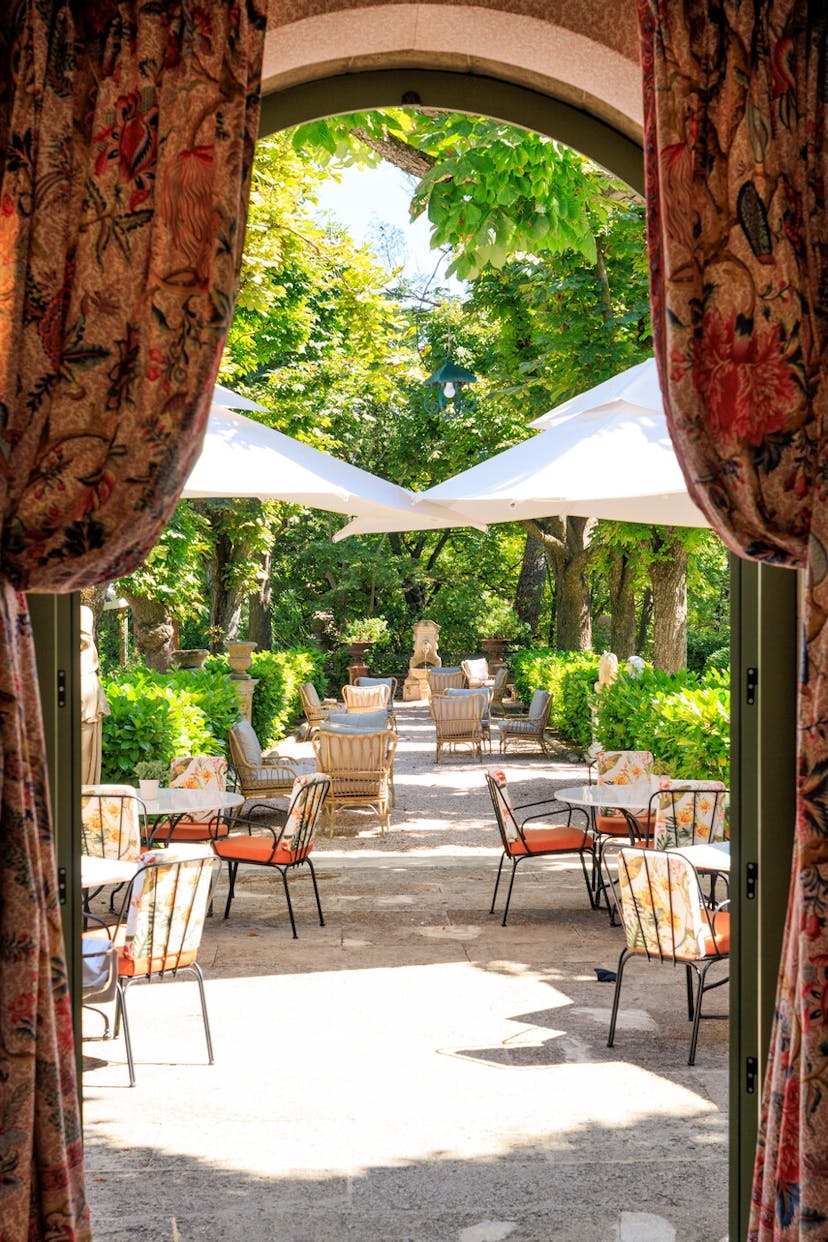restaurant terrasse hotel aix en provence