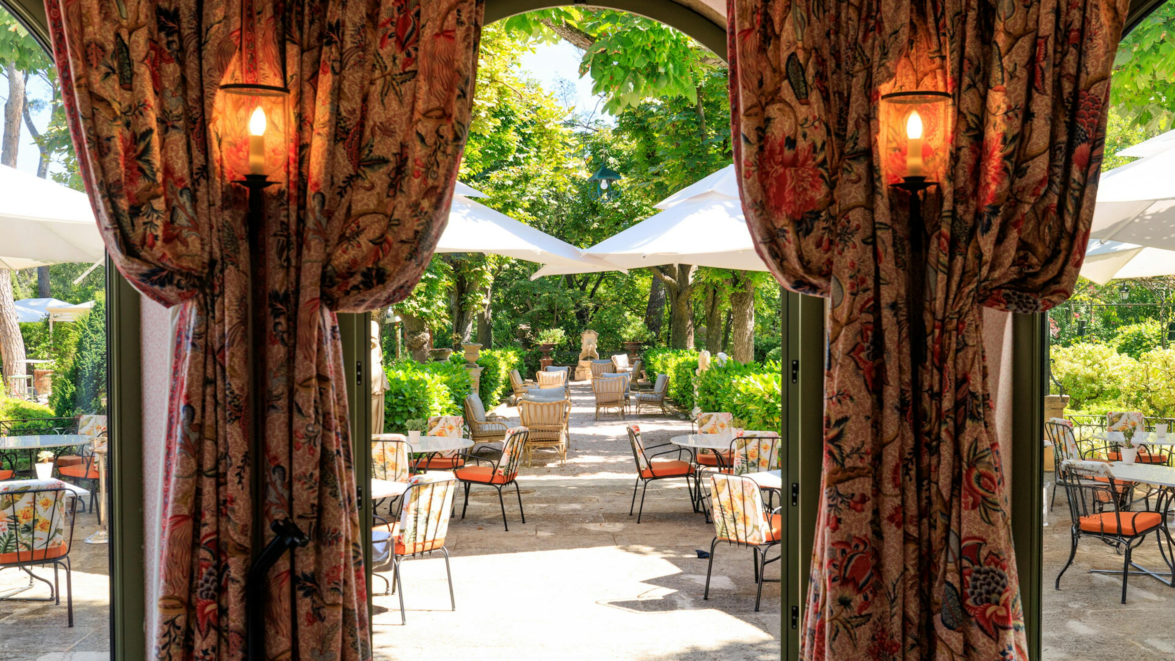 Restaurant haut de gamme Aix-en-Provence terrasse