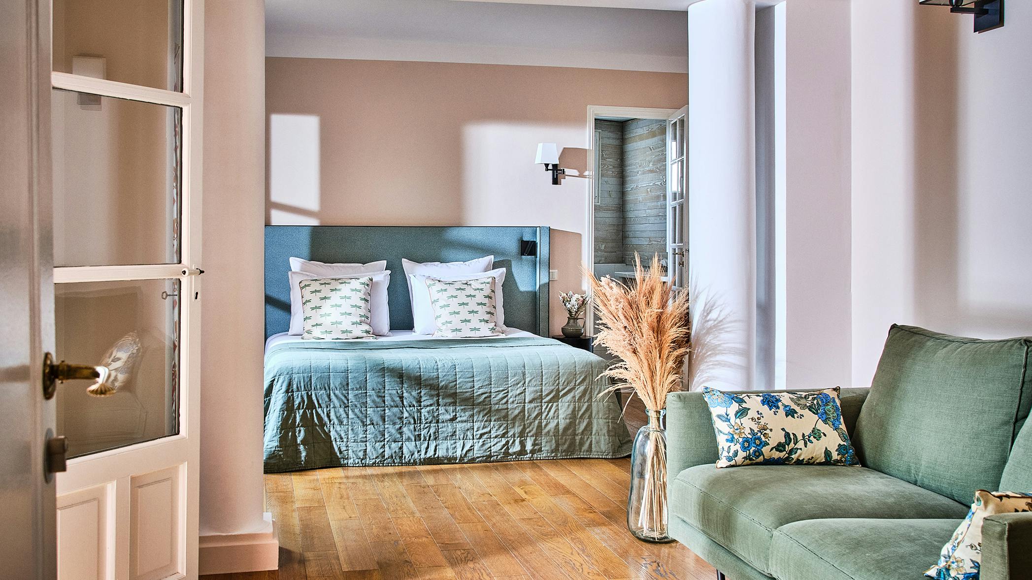 chambre Location villa Aix-en-Provence avec piscine