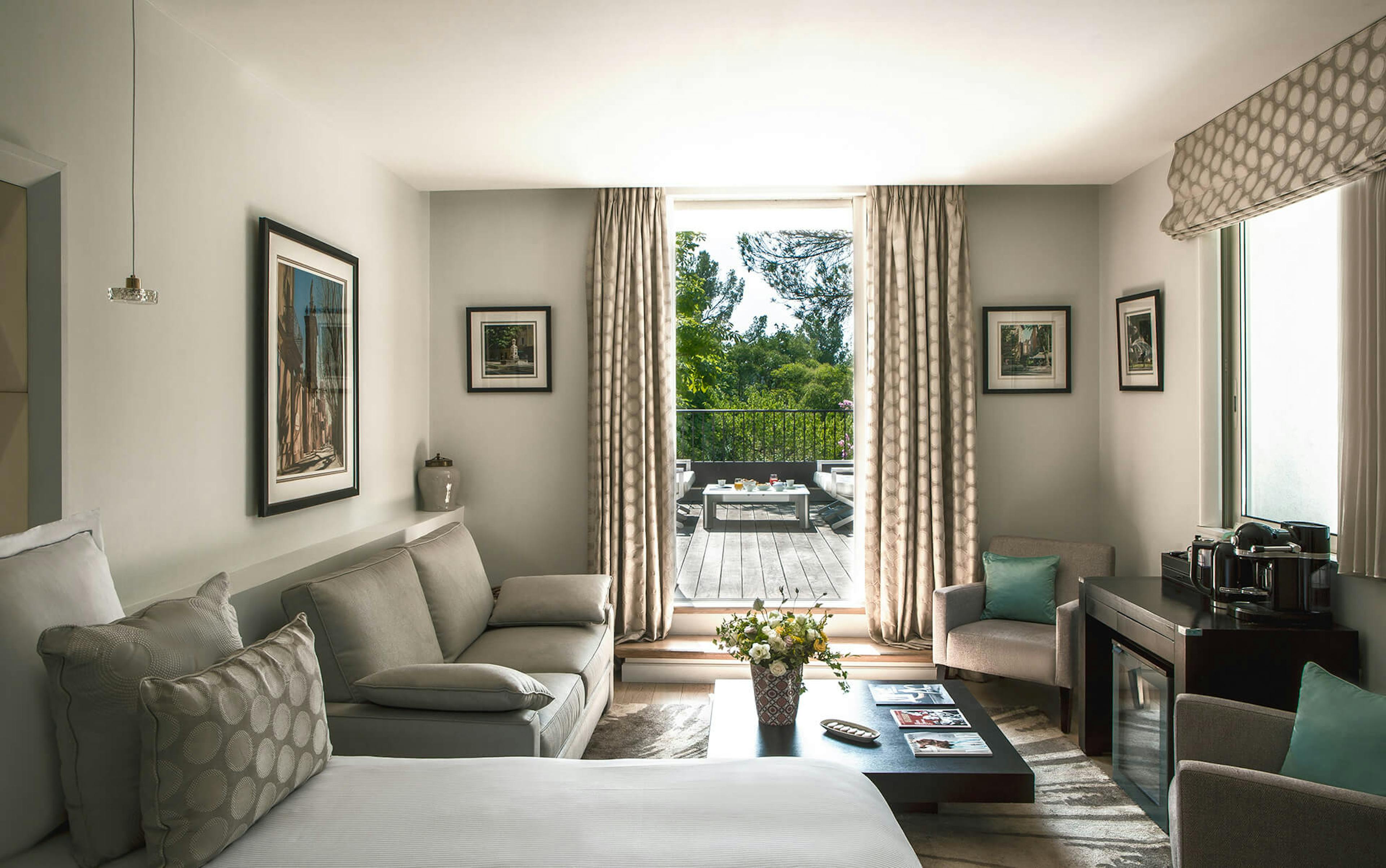 Chambre avec terrasse Hotel 5 étoiles Aix en Provence
