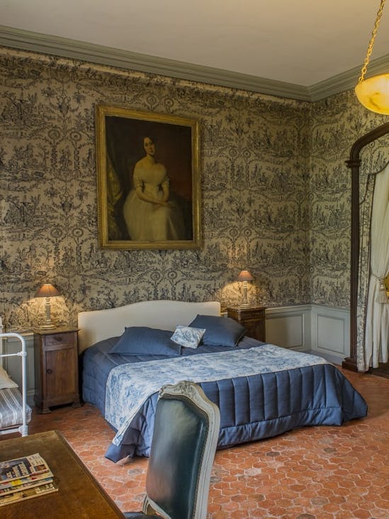 Chambre Château de Prye