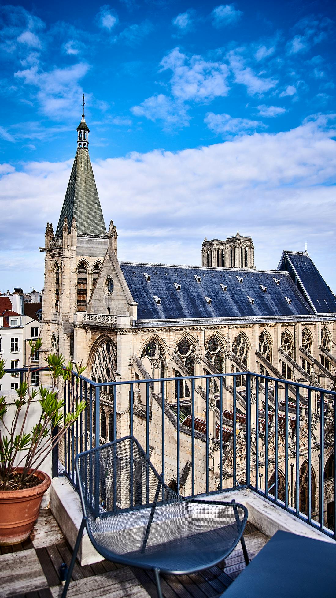 Vue Hôtel Parc Saint-Séverin