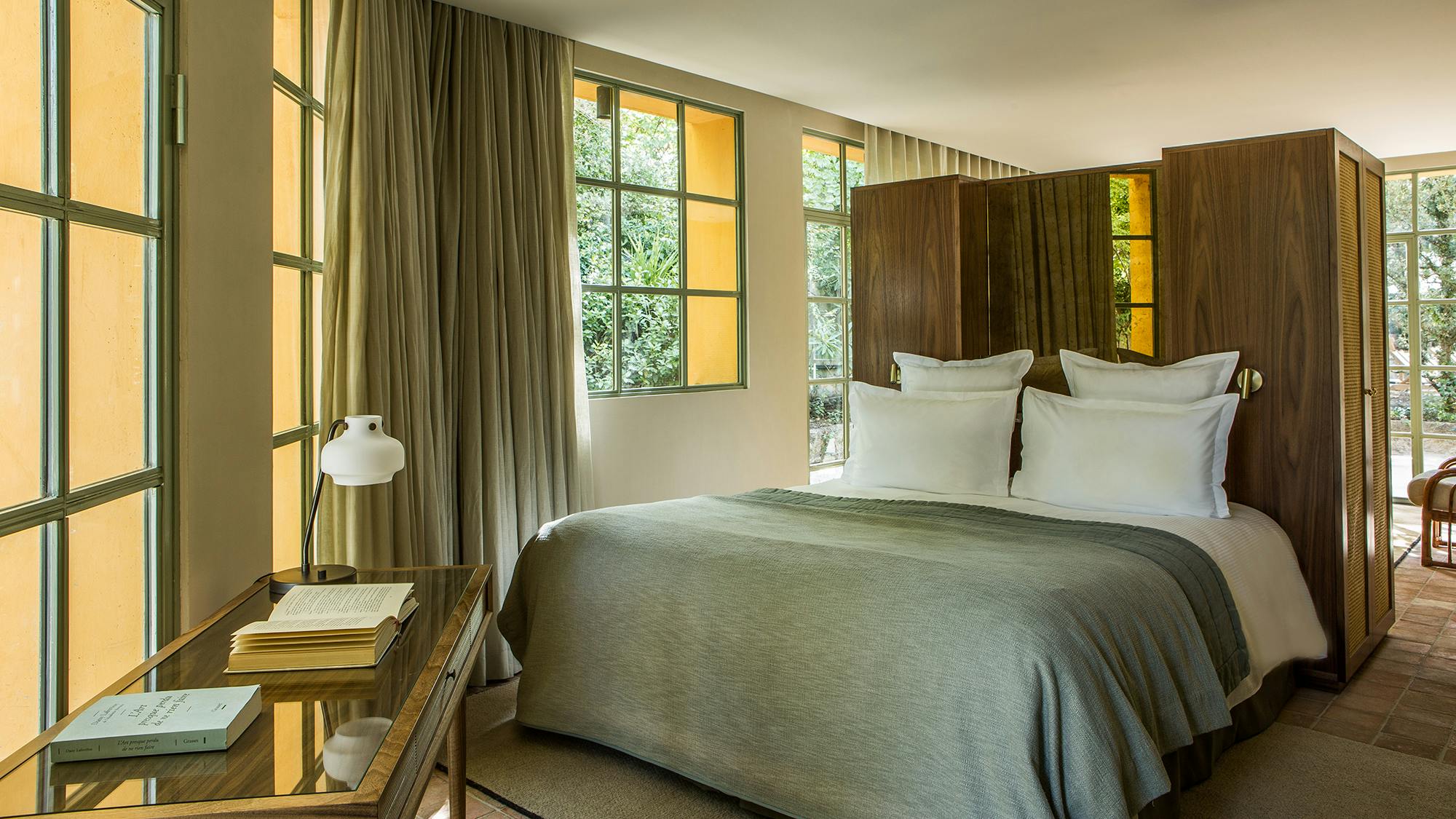 chambre Location villa Aix-en-Provence avec piscine