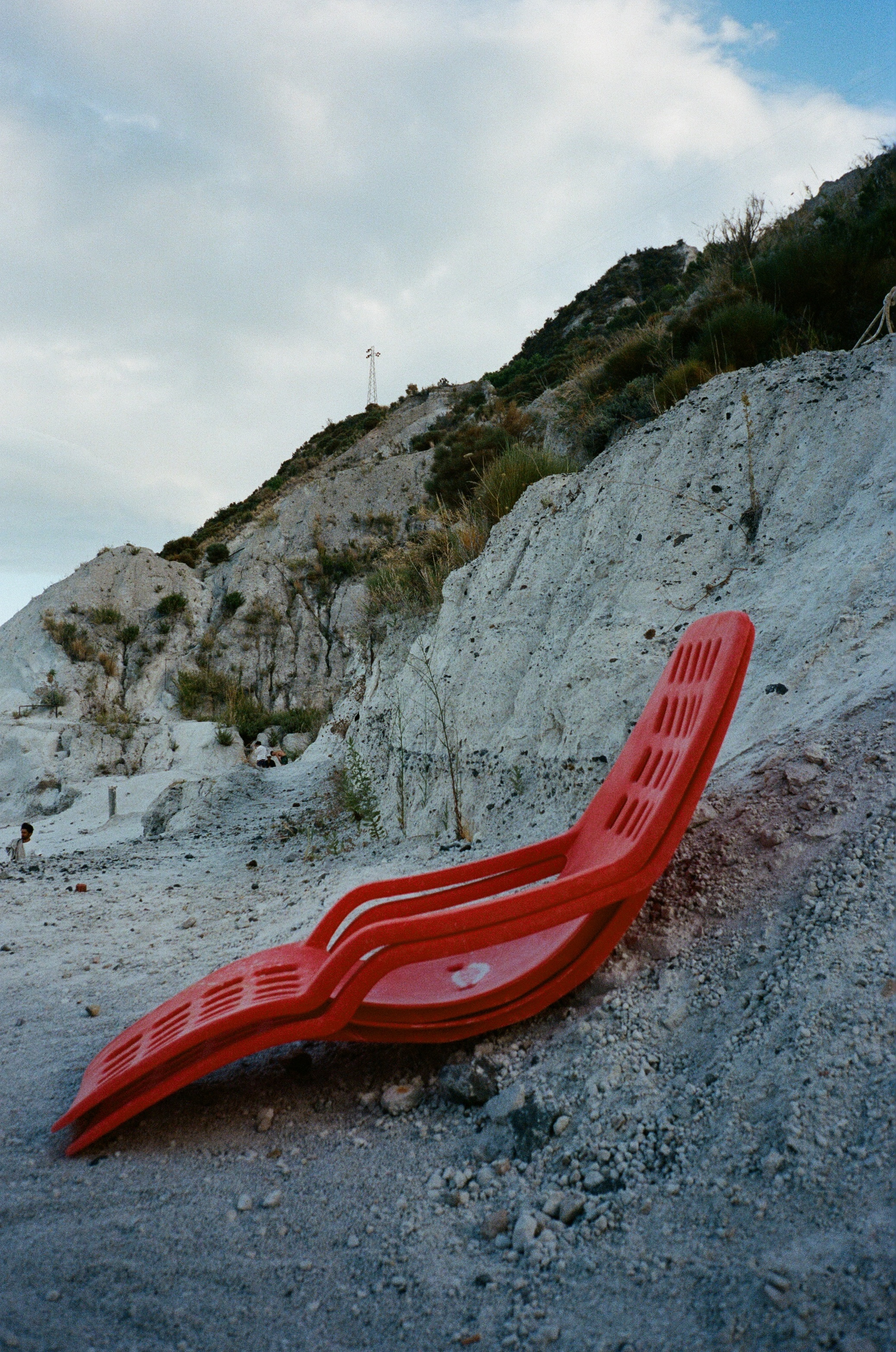 chaise-plage-rouge-italie