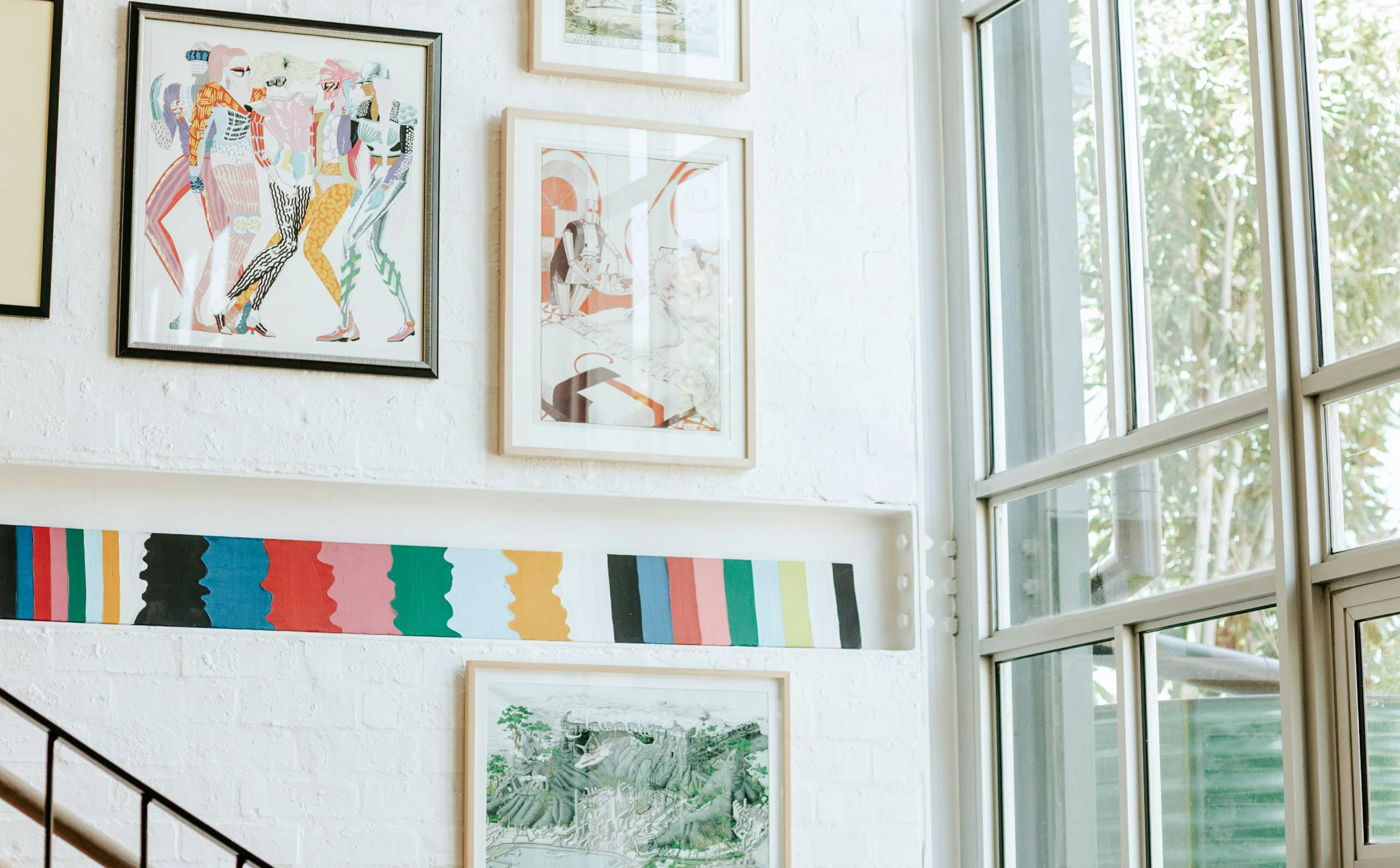 A minimal UI representing performance and speed