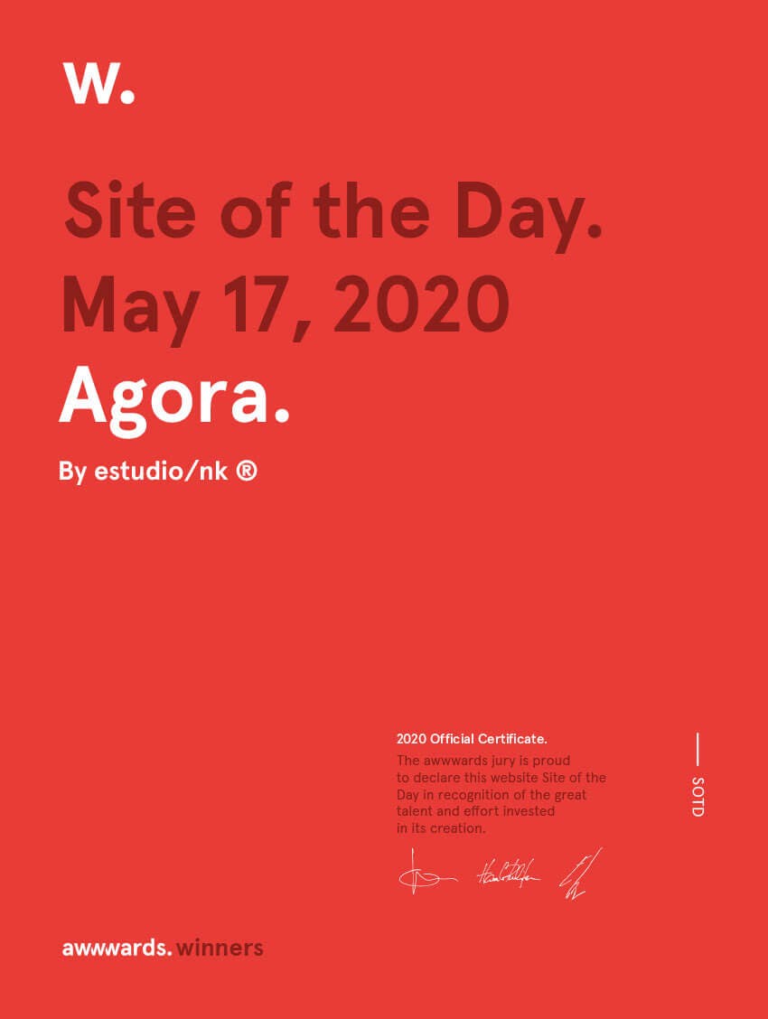 Site of the Day Awwwards