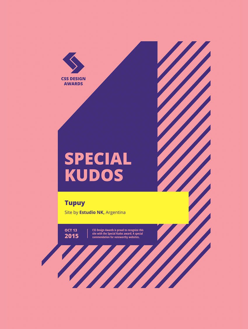 Special Kudos CSS Design Awards