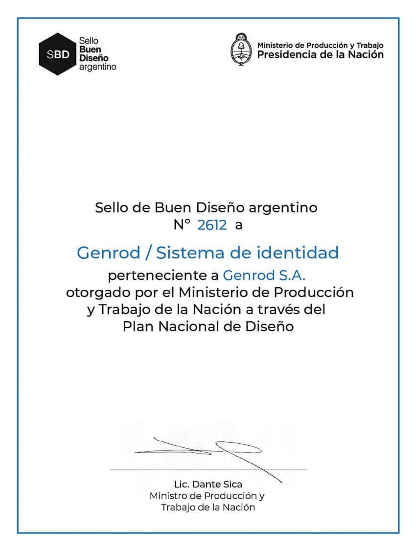 SBD Sello Buen Diseño Argentino