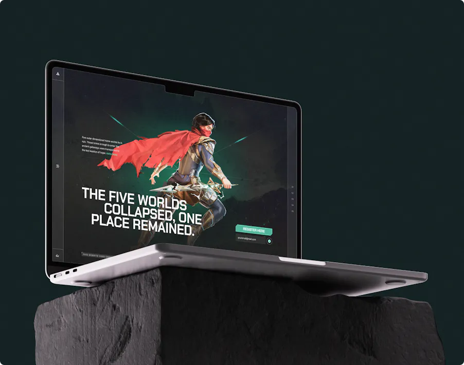 Project N Astranova / Videogame Website Design with WebGL, Storytelling and ...