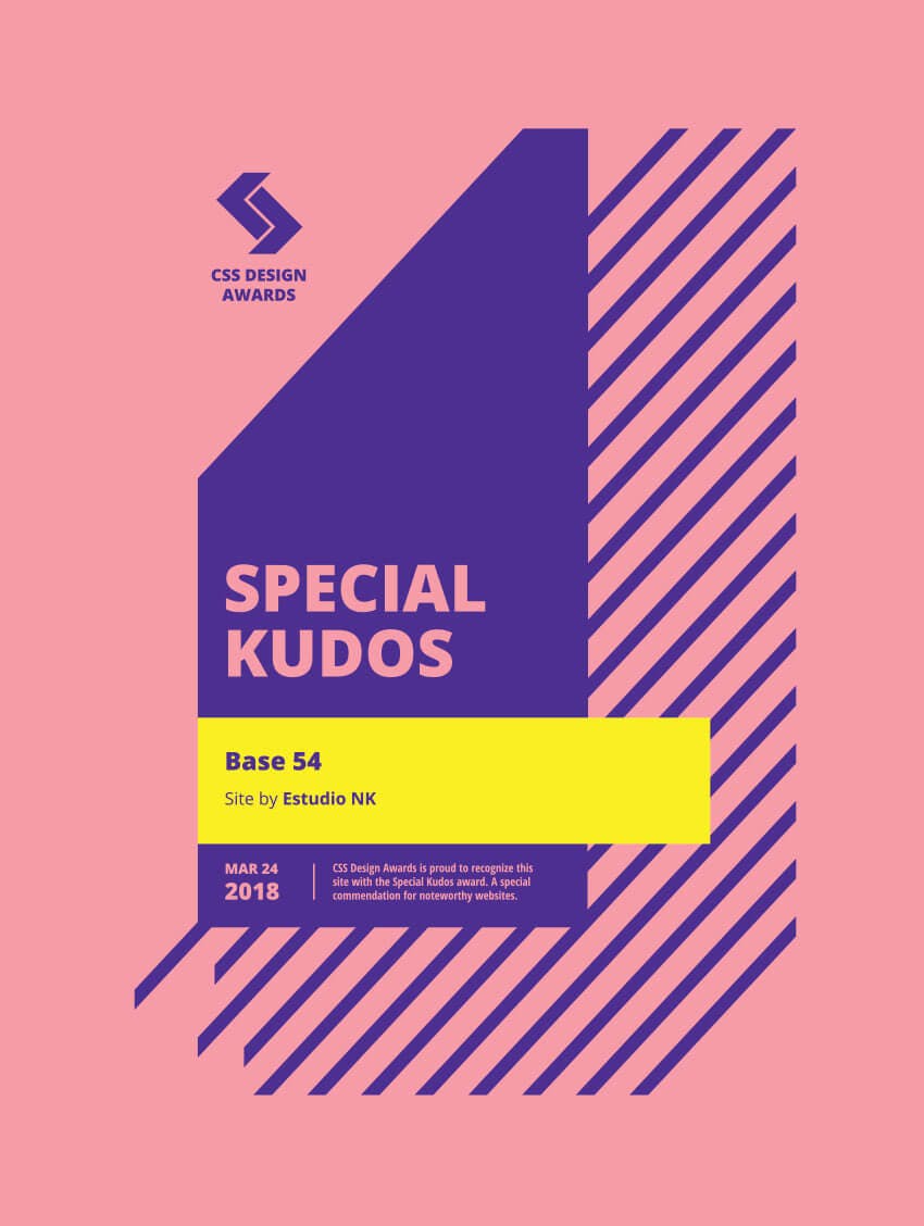 Special Kudos CSS Design Awards