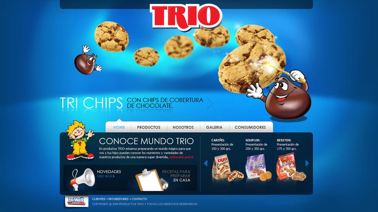 Galletitas Trio