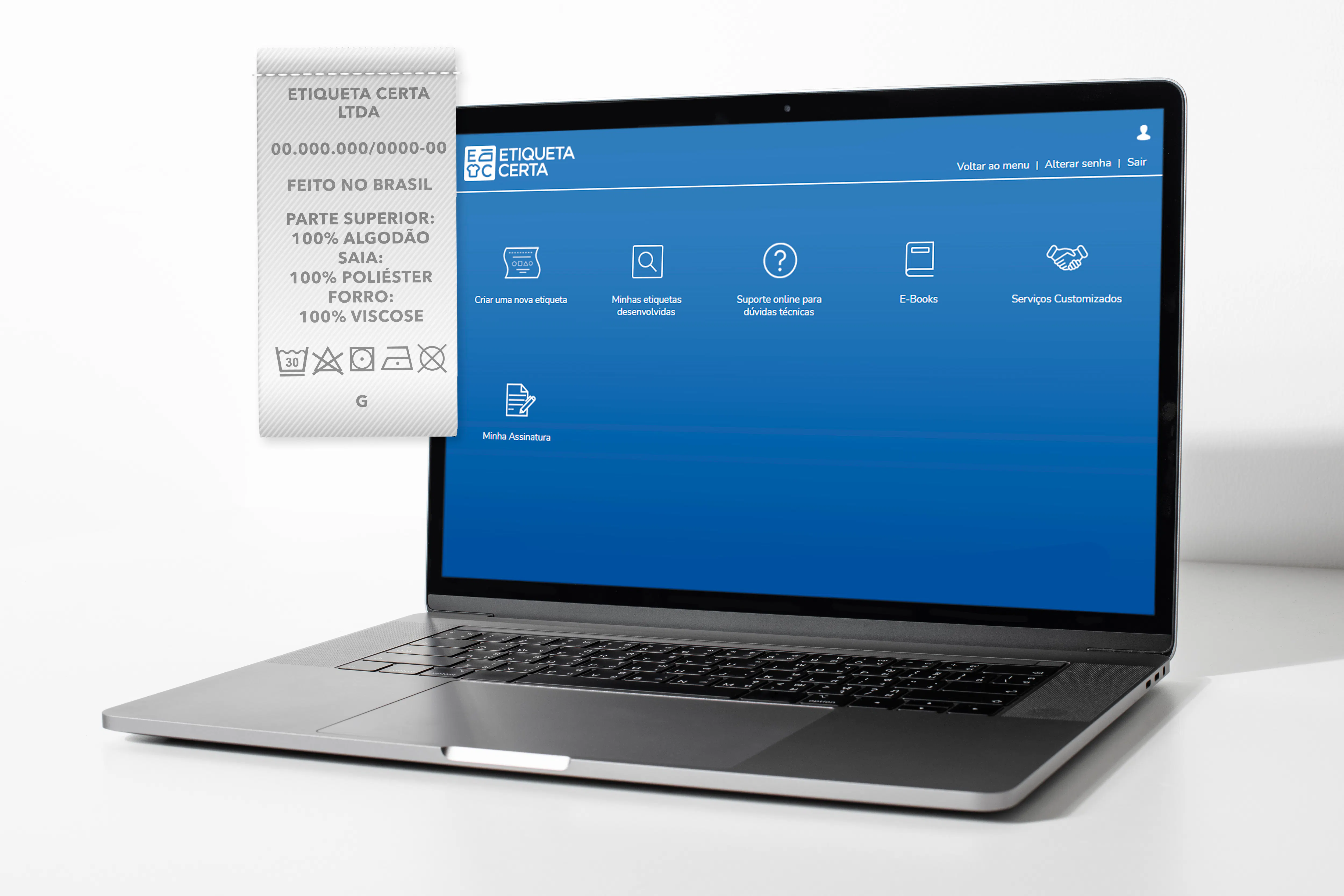 Notebook com interface EC