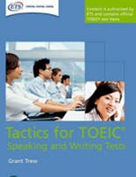 Couverture du livre Tactics for TOEIC Speaking and Writing tests