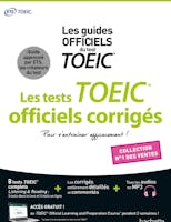 Couverture du livre Les tests TOEIC officiels corrigés