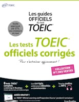 Cover of the Les tests TOEIC officiels corrigés book
