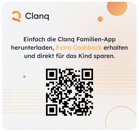 Neobank Clanq unterstützt Eltern dabei, nachhaltig für die Zukunft ihrer Kinder vorzusorgen.
