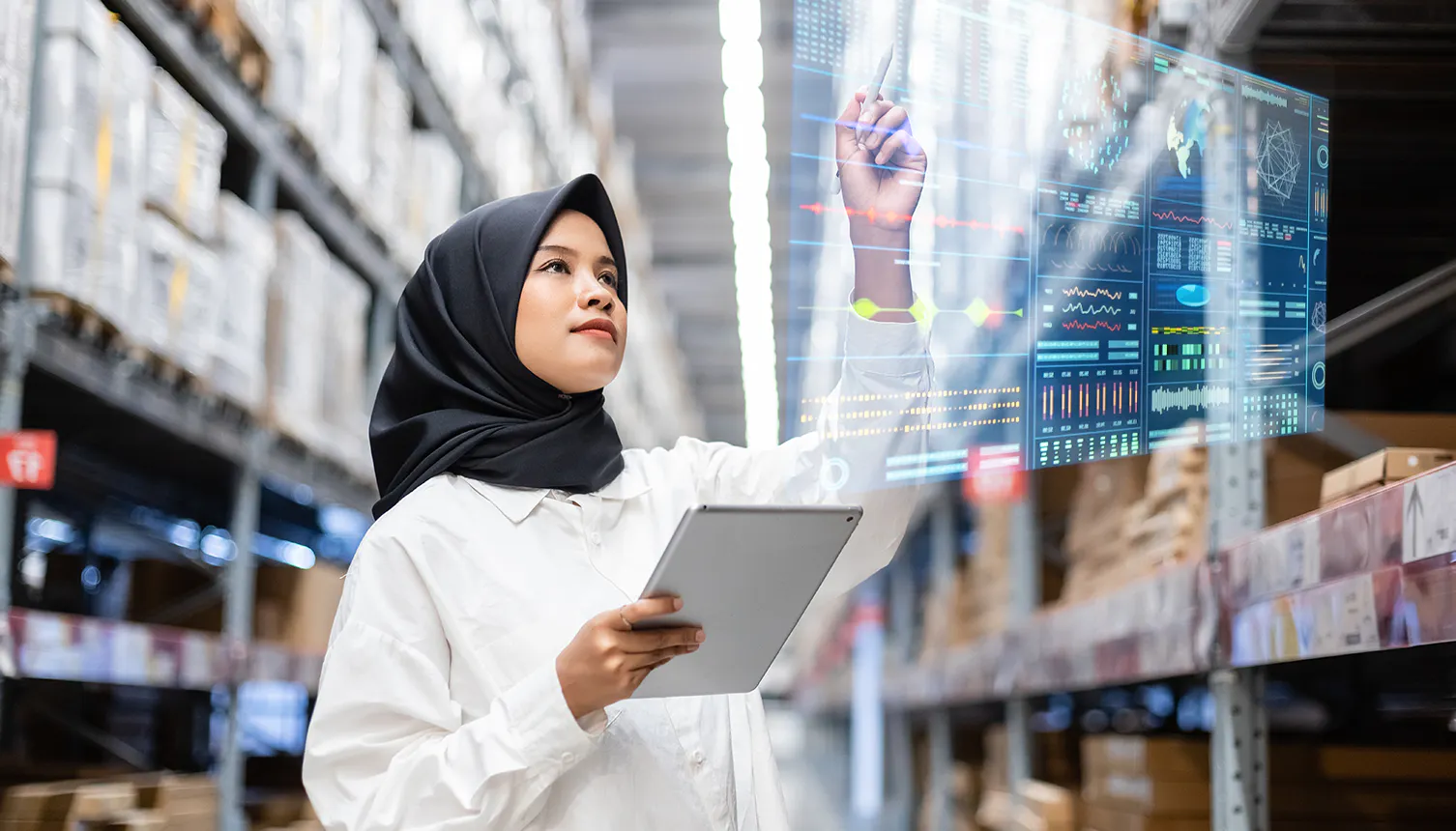 Where is artificial intelligence used in supply chains?