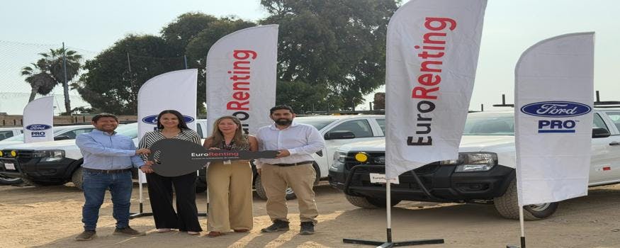EuroRenting recibe 39 Ford Ranger