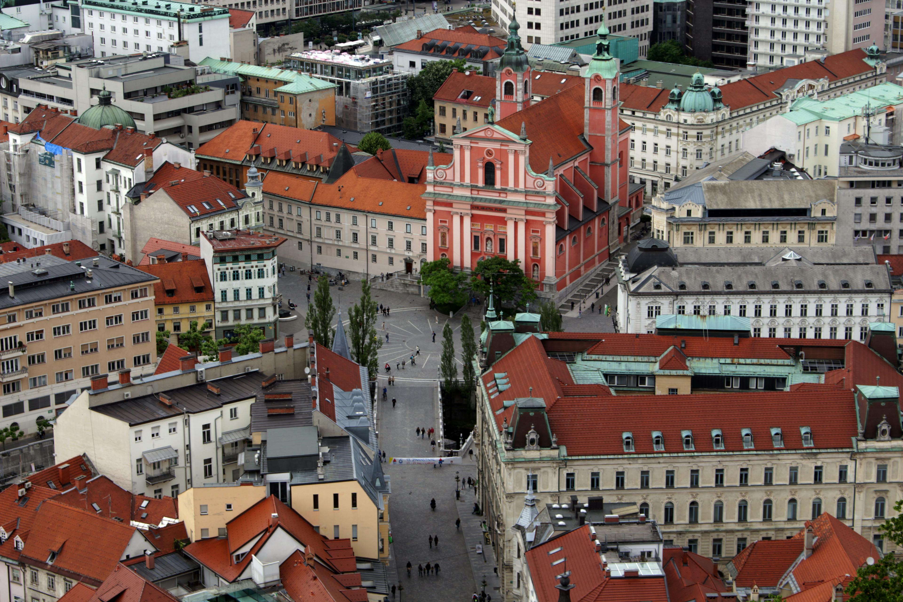 Innenstadt Ljubljana 