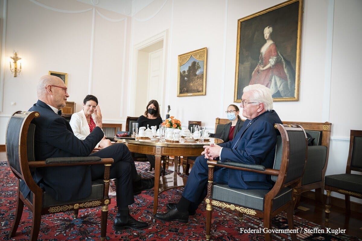 Meeting with President Frank-Walter Steinmeier