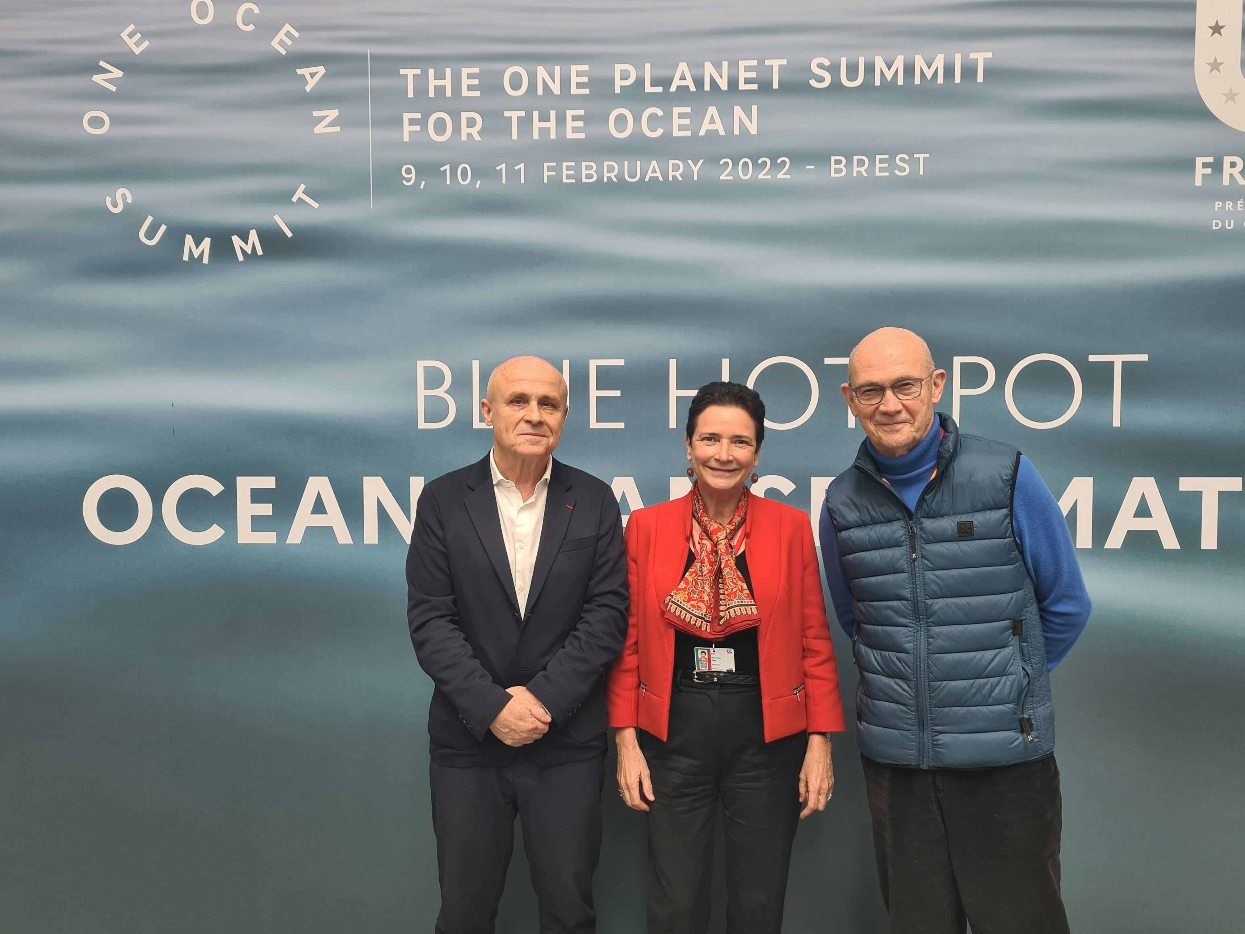 "There is a lot of to be done at international level and 2022 can be the great year of the ocean"