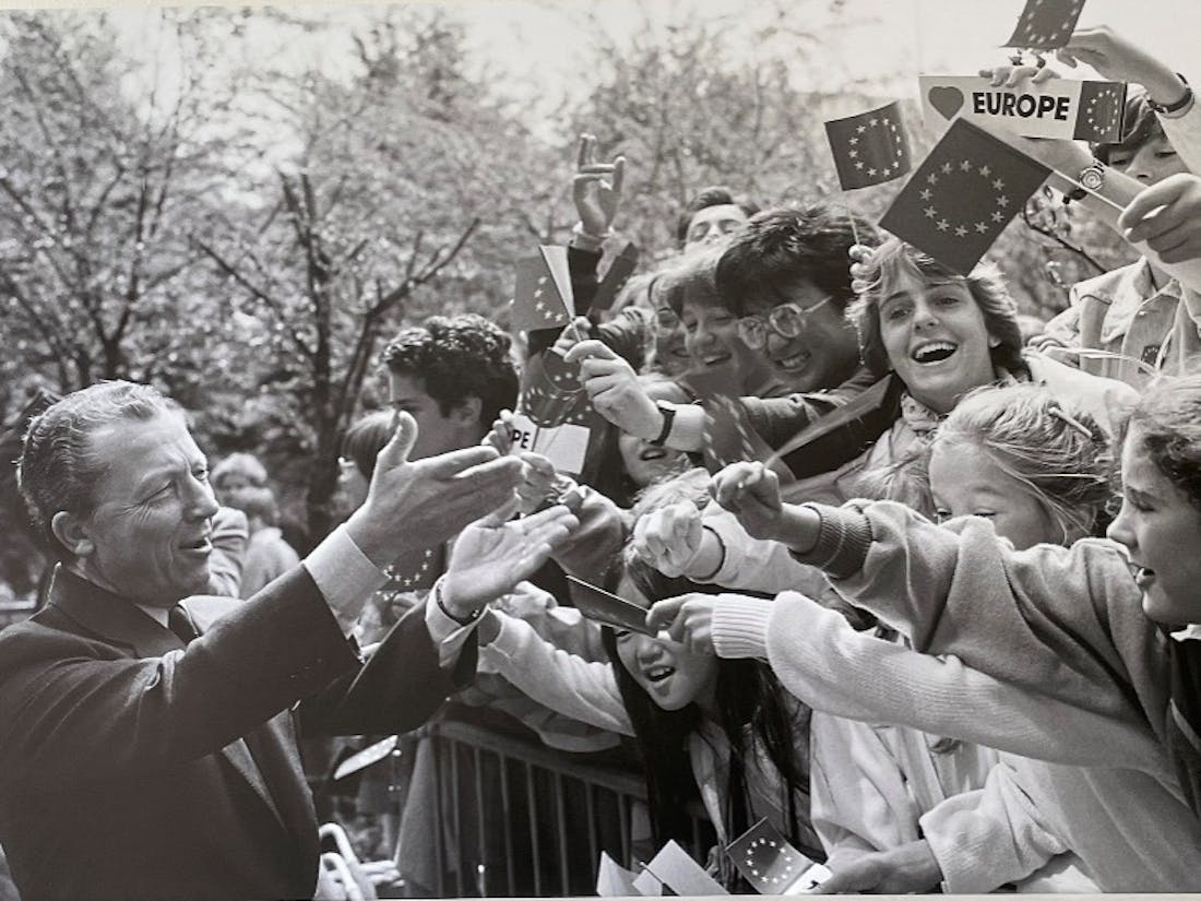 Inauguration of the European flag