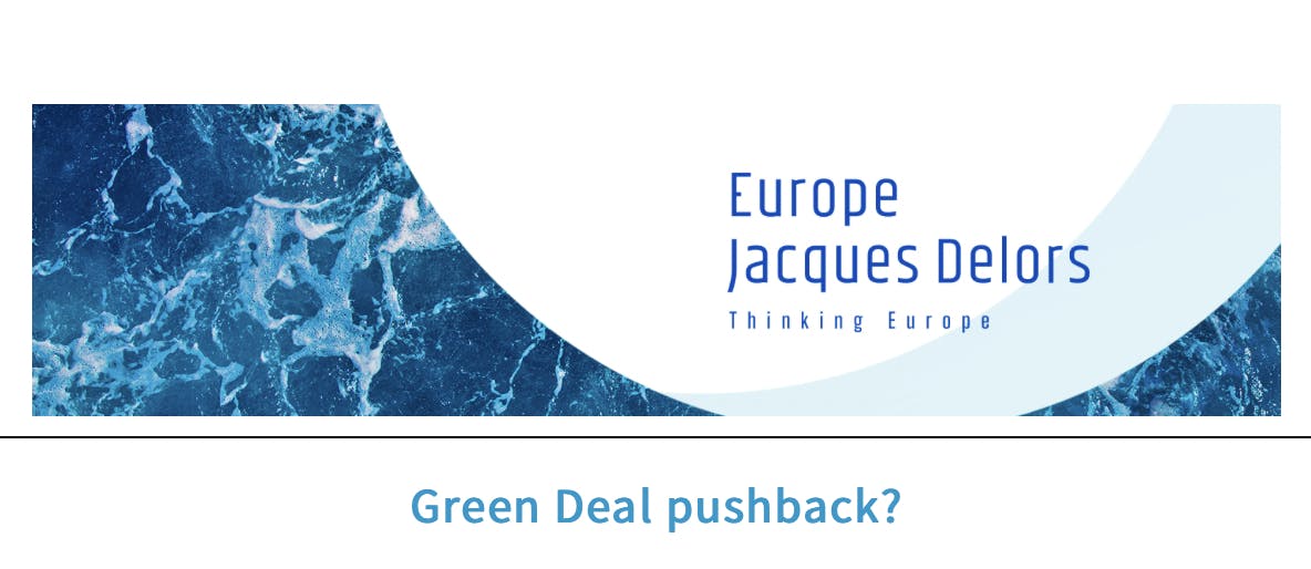 Green Deal pushback?