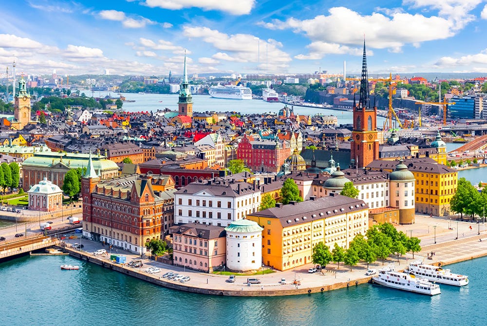 Skyline photo of Stockholm, Sweden