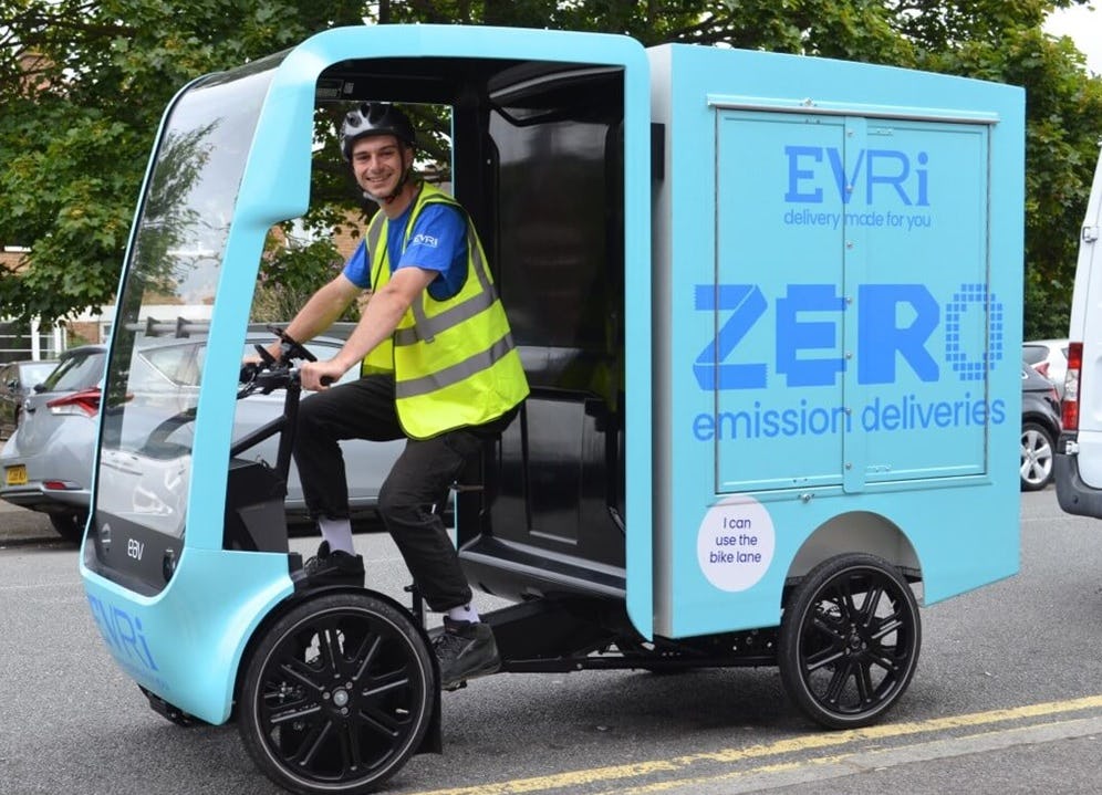 Evri e-cargo bike