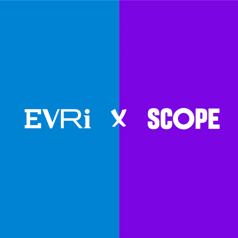 Evri and Scope partnership logo