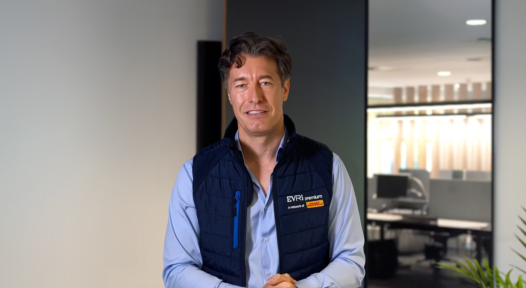 A photo of Martijn de Lange, the CEO of Evri Group