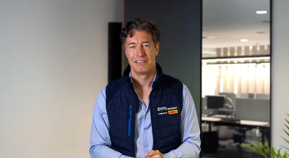 A photo of Martijn de Lange, the CEO of Evri Group