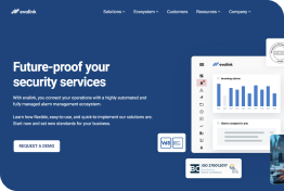 Screenshot evalink.io website homepage