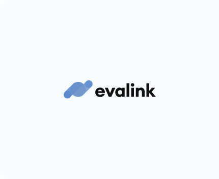 evalink Logo vor weissem Hintergrund