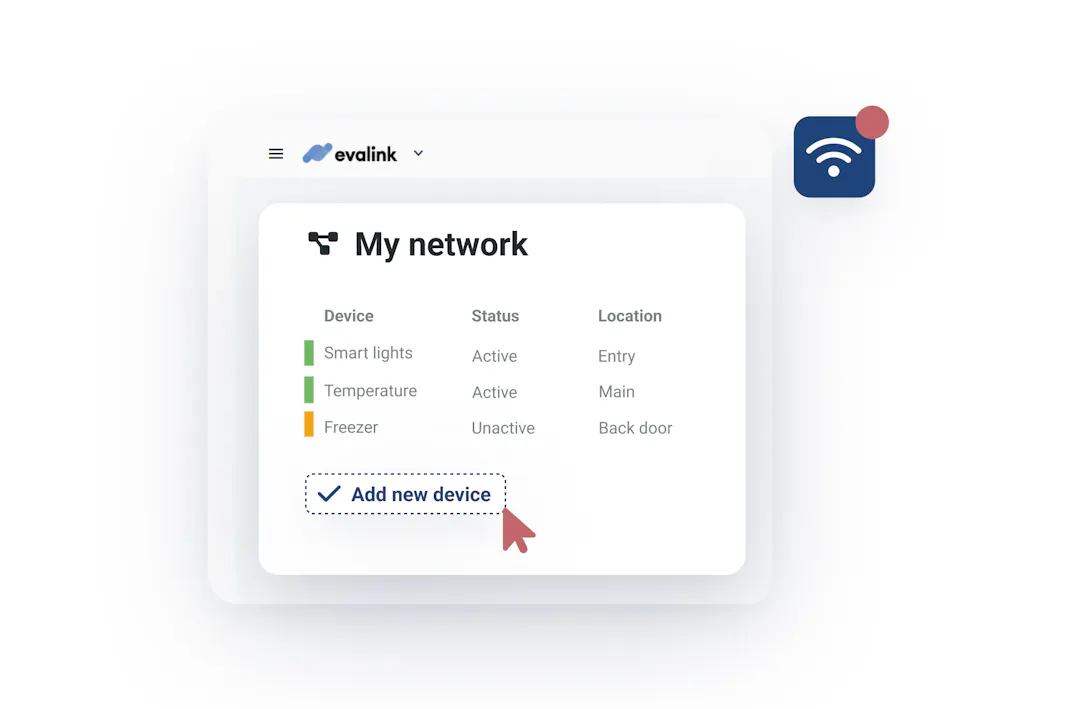 evalink device: TNA Connect