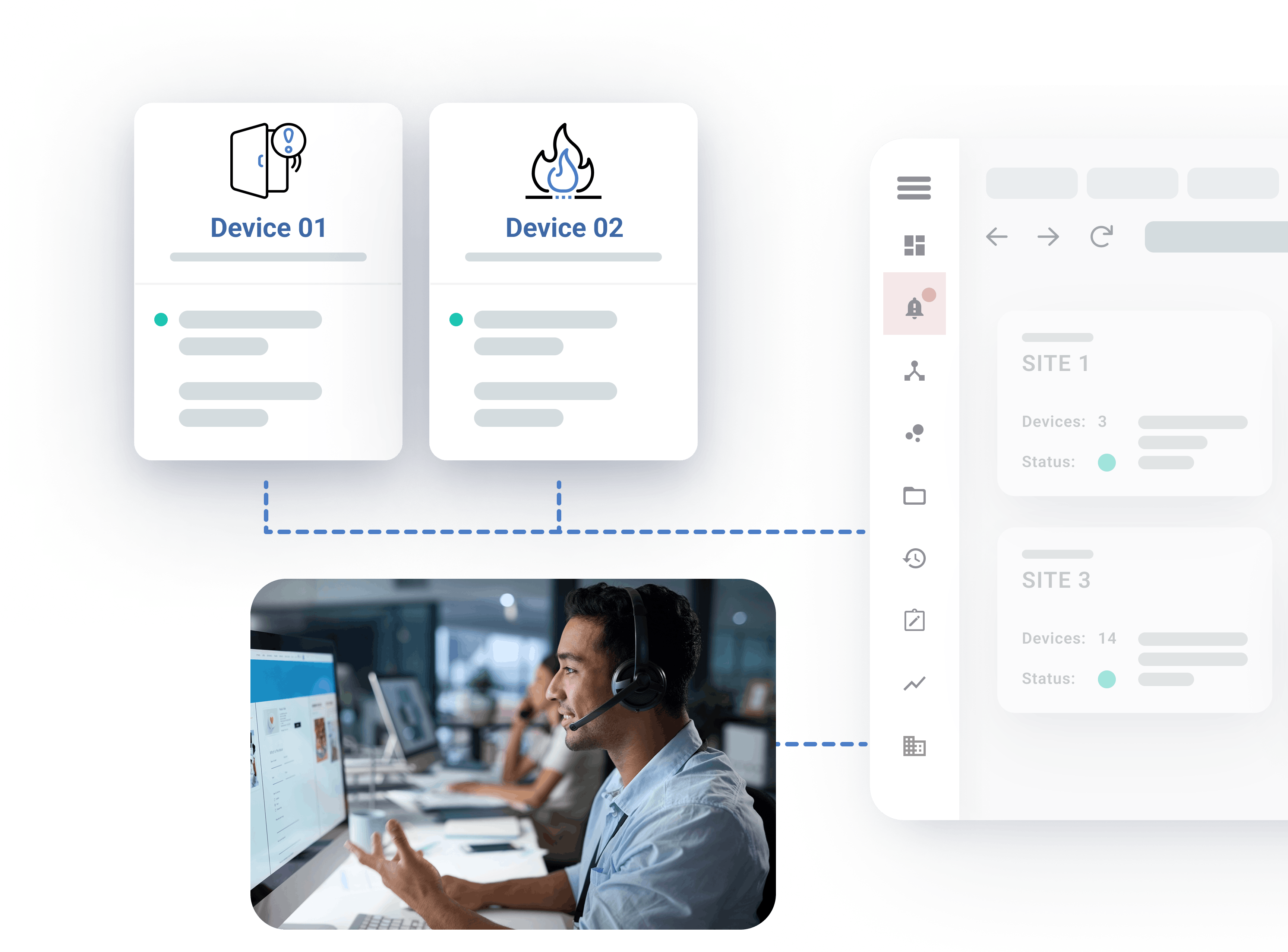 evalink virtual receiver graphic