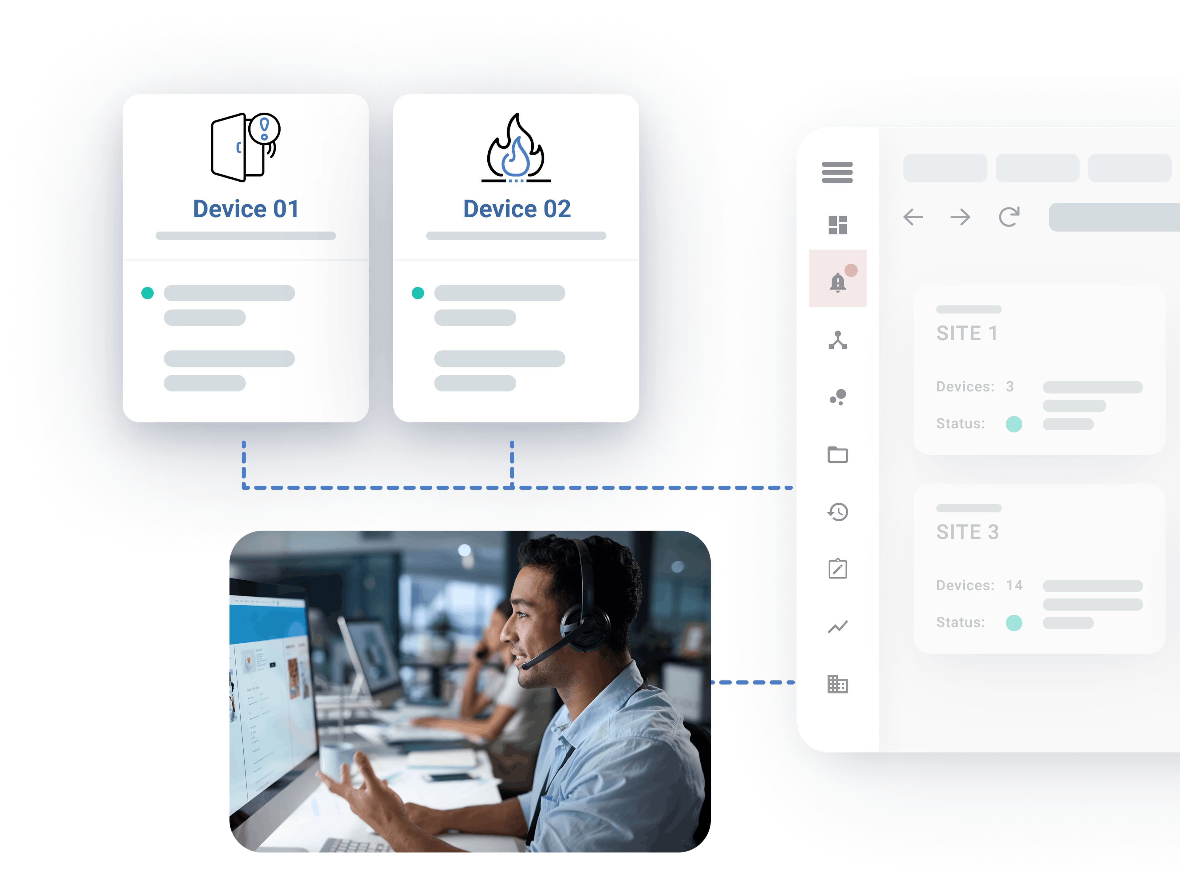 evalink virtual receiver graphic