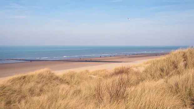 Der schönste Strand Belgiens in Bredene