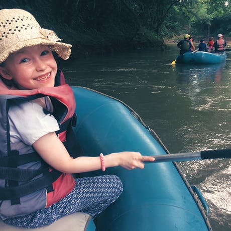 Safari Abenteuer auf dem Fluss Peñas Blancas
