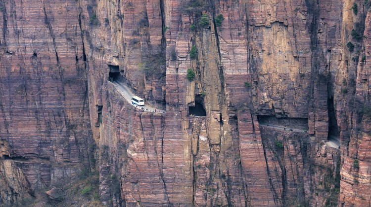 Der Guoliang-Tunnel in China