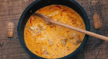 Plat de moqueca de peixe