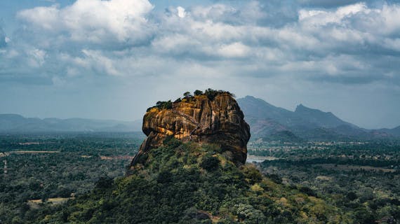 Le rocher du Lion à Sigiriya
