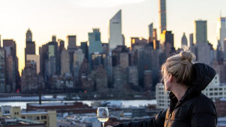 Vue sur la city à New York