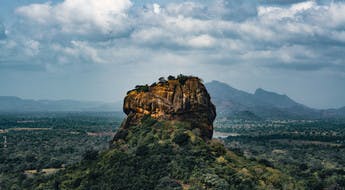 Le rocher du Lion à Sigiriya