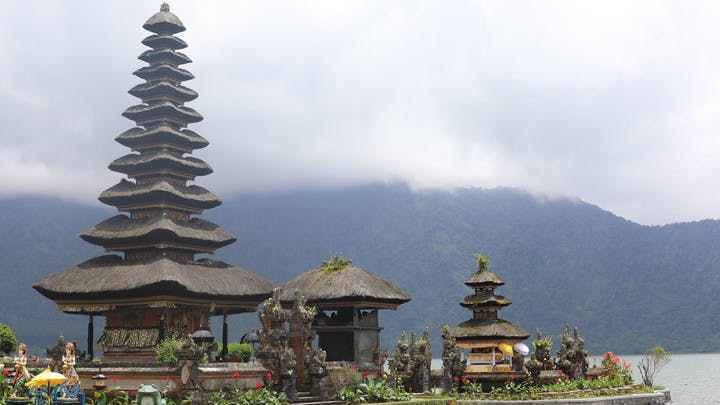 Templo Bratan en Bali, a visitar en familia