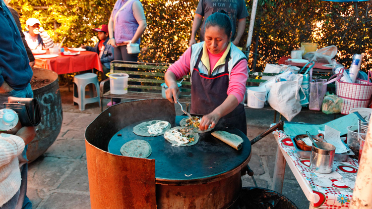 Quesadillas in Mexiko