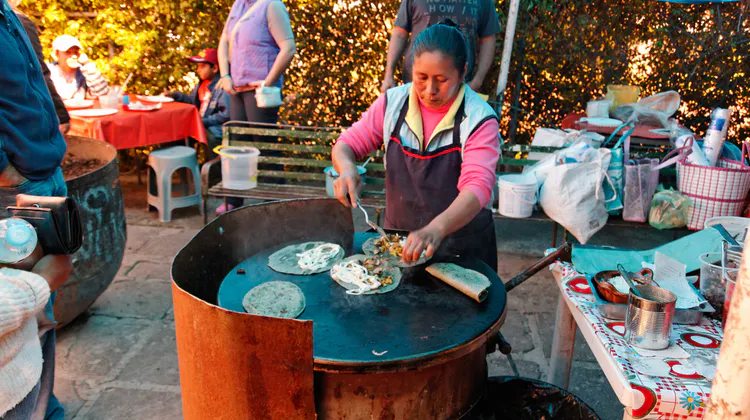 Quesadillas in Mexiko
