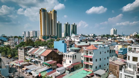 Vue sur Ho Chi Minh