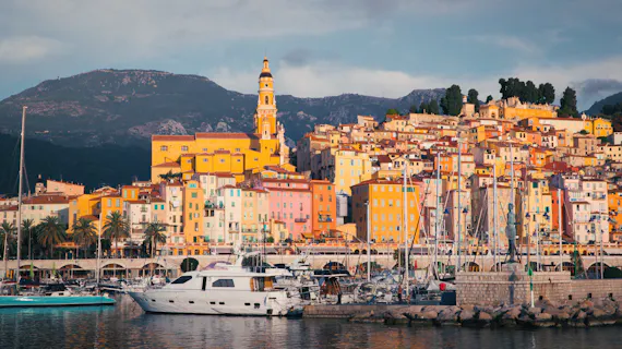Menton in Südfrankreich