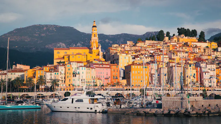 Menton in Südfrankreich